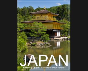 Japan - PosterArt - Kinkaku-Goldener Pavillon-Tempel